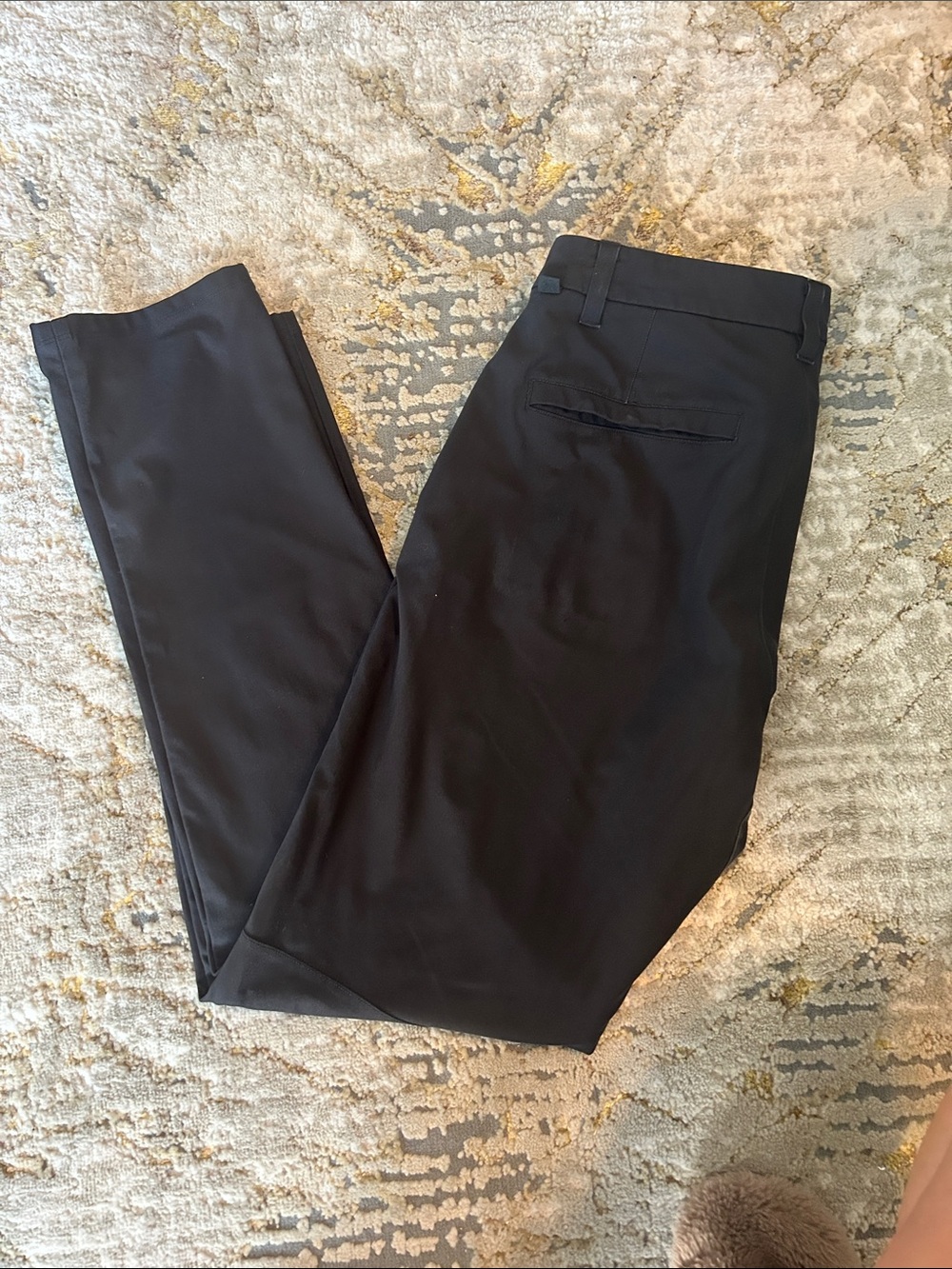 lululemon athletica Black Men's Stretch Chino Pants - Picture 3 of 3